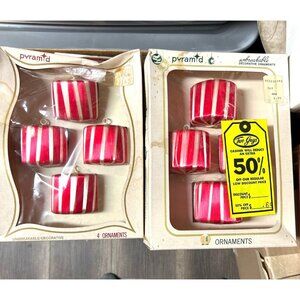 Vintage Pyramid Unbreakable Decorative Ornaments 4 Pack Rauch Industries USA